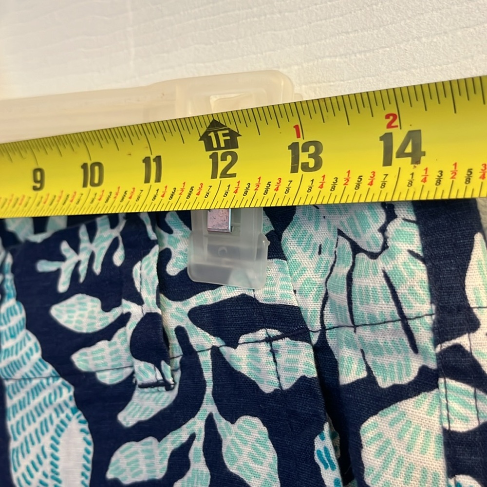VINEYARD VINES seashell print shorts size 2 women’s - Picture 9 of 11